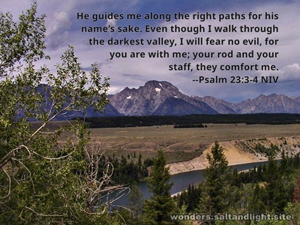 Psalm 23:3-4