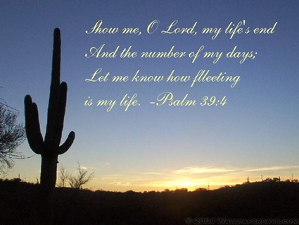 Psalm 39:4 thumbnail